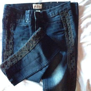 Mudd® Embroidered Jeans - Juniors